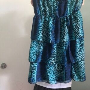 DOTS animal print dress